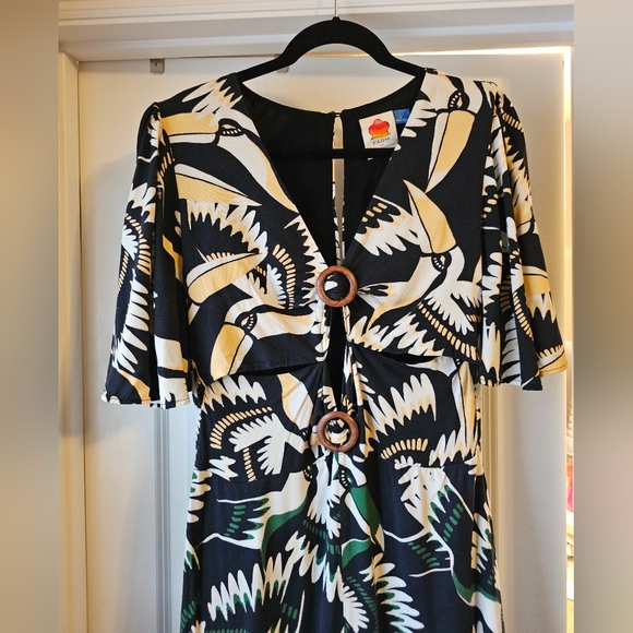 Farm Rio Jumpsuit Size L - Picture 7 of 14